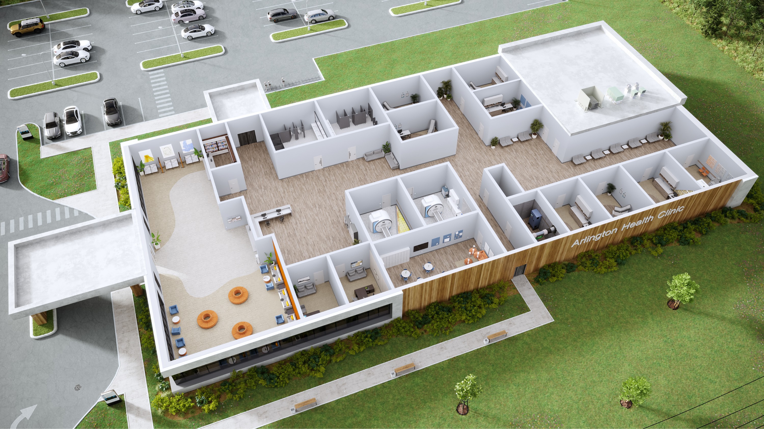 Medical Facility Rendering